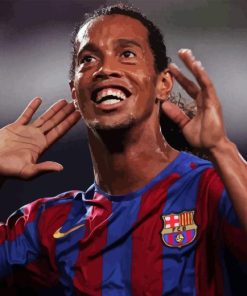 Ronaldinho Gaúcho 5D Diamond Painting