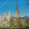 The Salisbury Cathedral 5D Diamond Painting