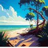 Sanibel Island Poster 5D Diamond Painting