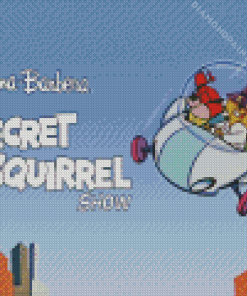 Secret Squirrel 5D Diamond Painting