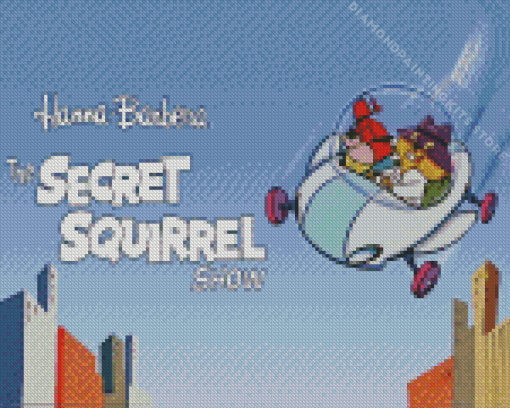 Secret Squirrel 5D Diamond Painting