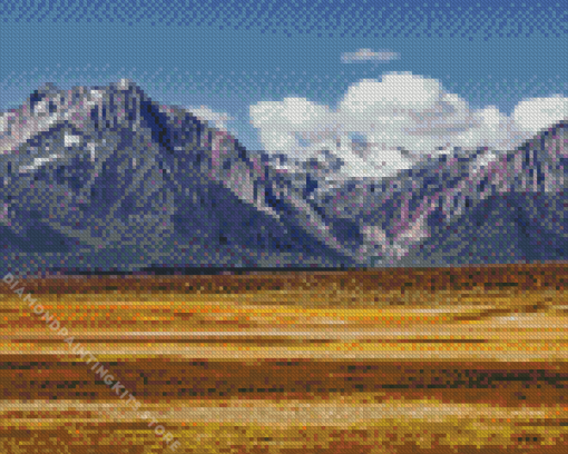 Sierra Mountains 5D Diamond Painting