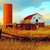 Silo And Barn 5D Diamond Painting