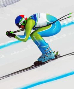 Ski Race 5D Diamond Painting