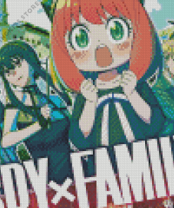 Spy x Family Anime 5D Diamond Painting