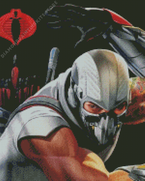 Storm Shadow Gi Joe 5D Diamond Painting