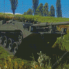 Stridsvagn 103 5D Diamond Painting