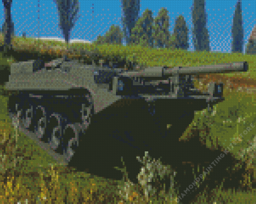 Stridsvagn 103 5D Diamond Painting