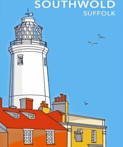 Suffolk Southwold Lighthouse 5D Diamond Painting