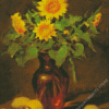 Sunflower and Lemons Art 5D Diamond Painting