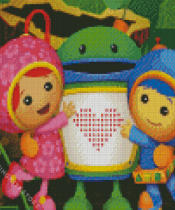 Team Umizoomi 5D Diamond Painting