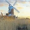 The Cley Windmill England 5D Diamond Painting