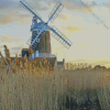 The Cley Windmill England 5D Diamond Painting