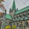 The Nidaros Cathedral Norway 5D Diamond Painting