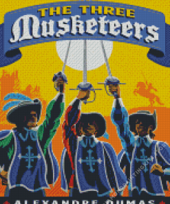 Three Musketeers 5D Diamond Painting