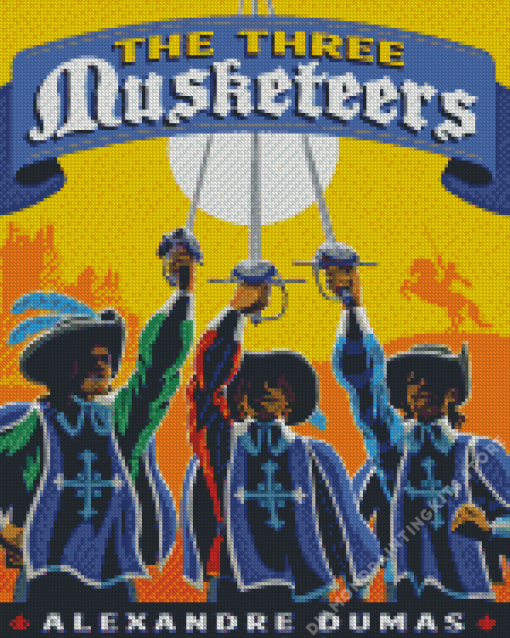 Three Musketeers 5D Diamond Painting