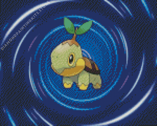 Turtwig 5D Diamond Painting