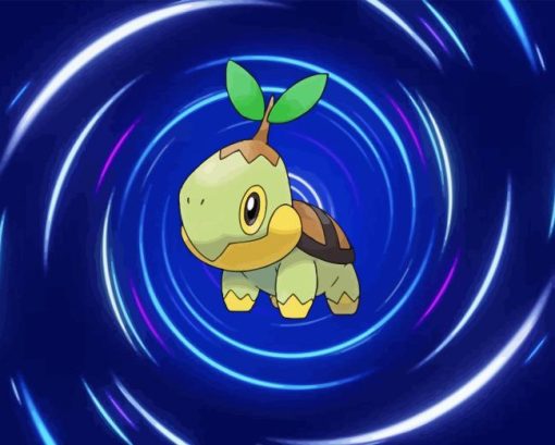 Turtwig 5D Diamond Painting