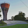 Vukovar Water Tower 5D Diamond Painting