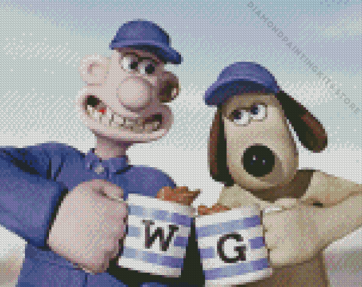 Wallace and Gromit 5D Diamond Painting