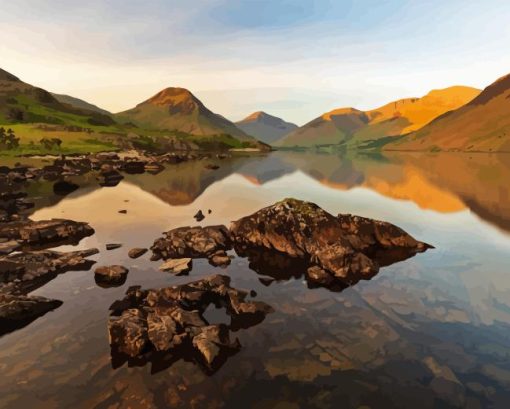 Wast Water 5D Diamond Painting