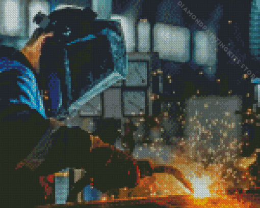 Welder 5D Diamond Painting