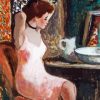 Woman at Dressing Table 5D Diamond Painting