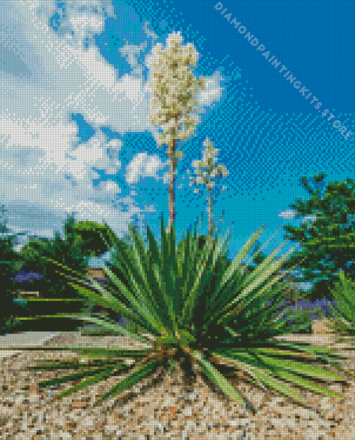 Yucca Flower 5D Diamond Painting