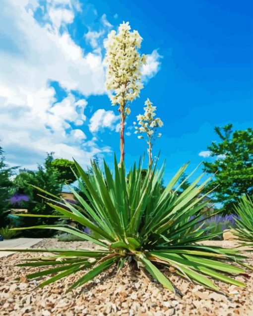 Yucca Flower 5D Diamond Painting