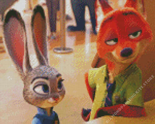 Zootropolis 5D Diamond Painting