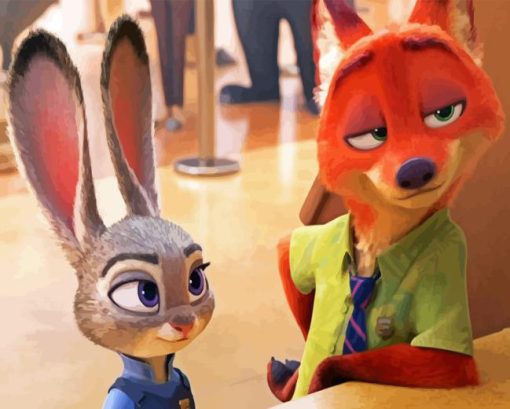 Zootropolis 5D Diamond Painting