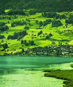 Zug Switzerland 5D Diamond Painting