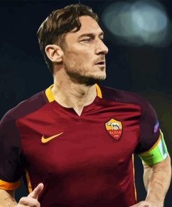 Footballer Francesco Totti 5D Diamond Painting