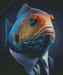 Funny Fish 5D Diamond Painting