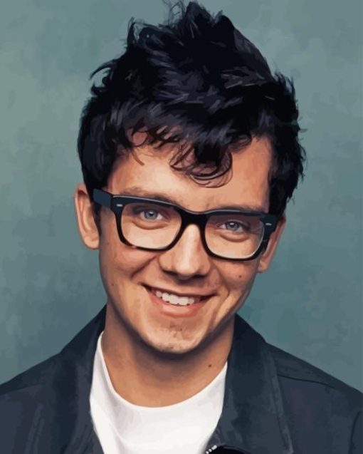 Asa Butterfield 5D Diamond Painting