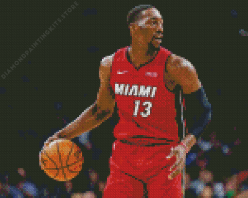 Bam Adebayo 5D Diamond Painting