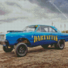 Blue Gasser 5D Diamond Painting