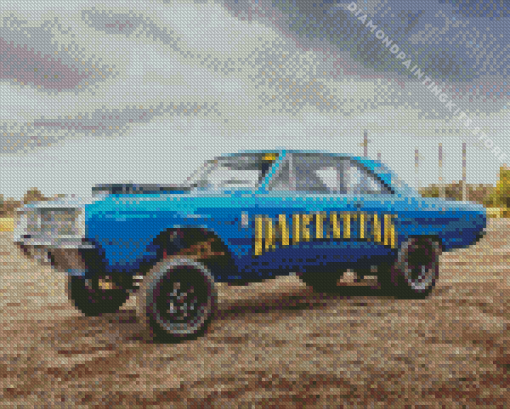 Blue Gasser 5D Diamond Painting