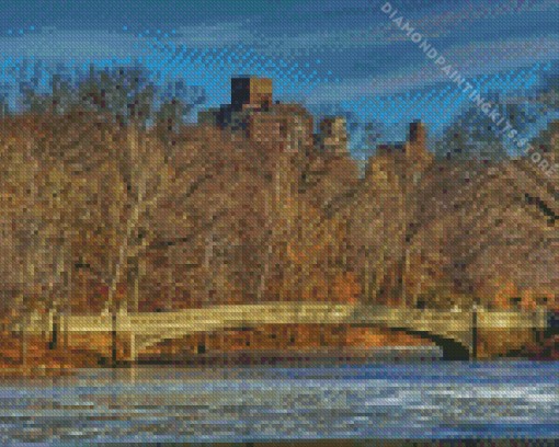 Bow Bridge 5D Diamond Painting