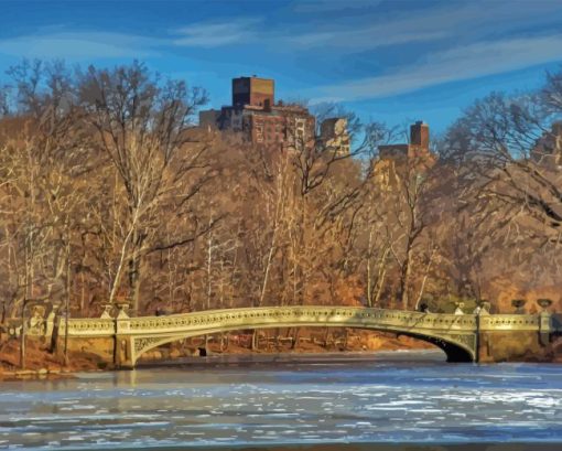 Bow Bridge 5D Diamond Painting