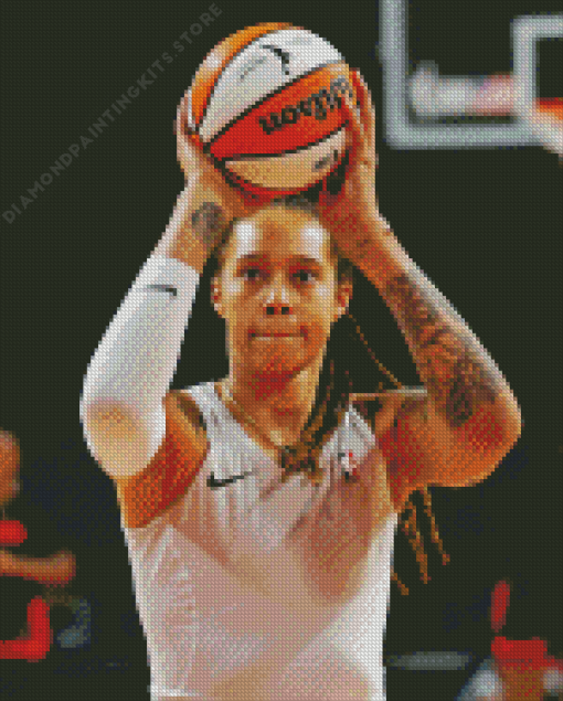 Brittney Griner 5D Diamond Painting