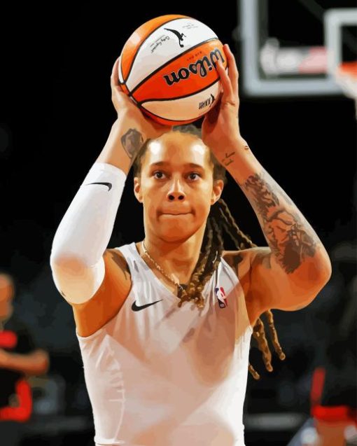 Brittney Griner 5D Diamond Painting