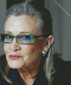 Carrie Fisher 5D Diamond Painting