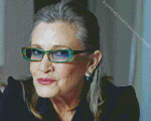 Carrie Fisher 5D Diamond Painting