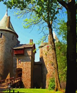 The Castell Coch 5D Diamond Painting