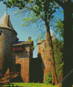 The Castell Coch 5D Diamond Painting