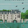 Chenonceau Poster 5D Diamond Painting