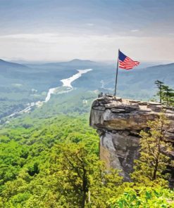 Chimney Rock 5D Diamond Painting