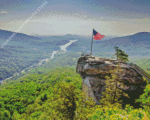 Chimney Rock 5D Diamond Painting