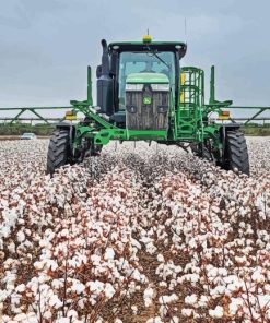 Cotton Harvester 5D Diamond Painting